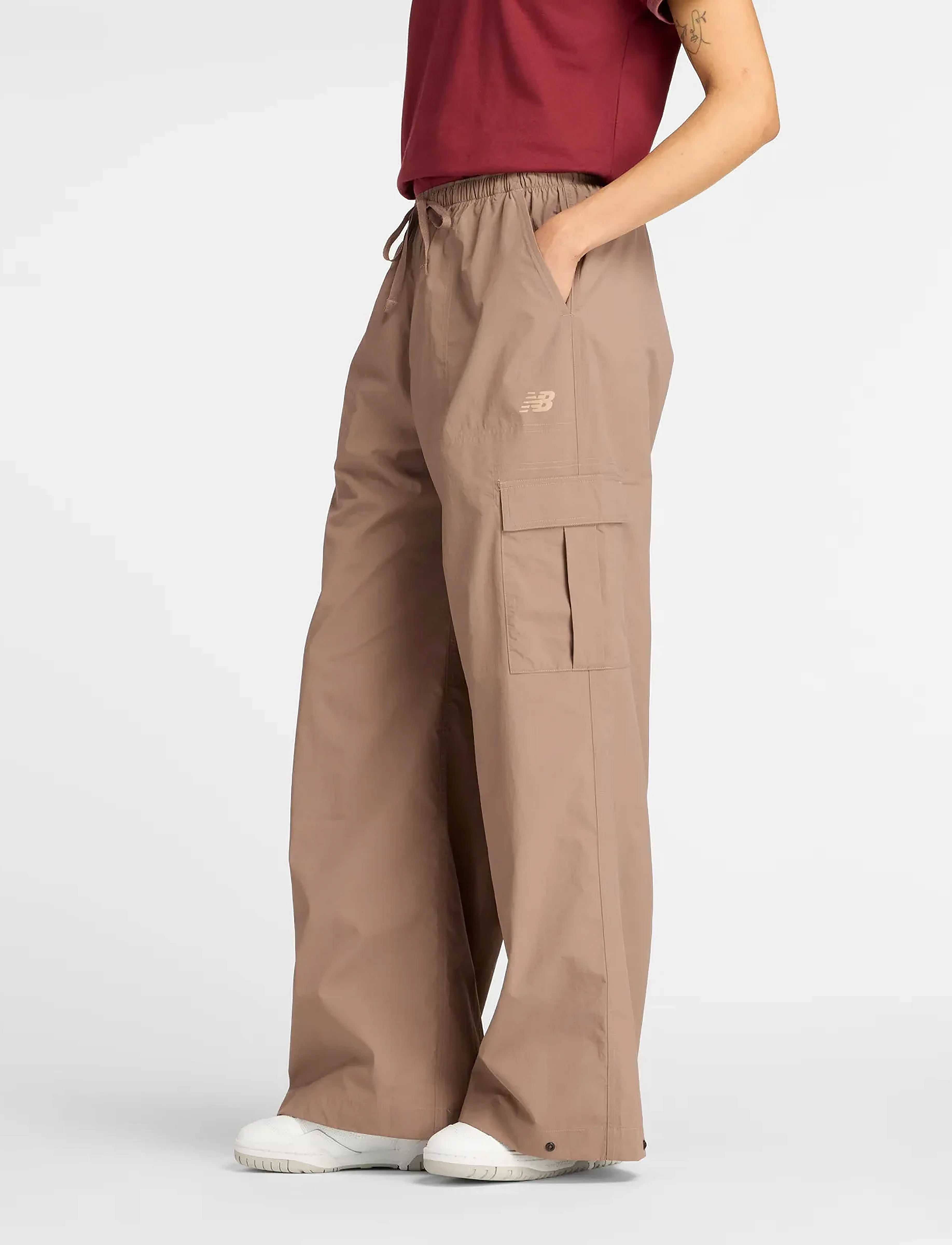 New Balance - Woven Cargo Pant - earth shadow - 3
