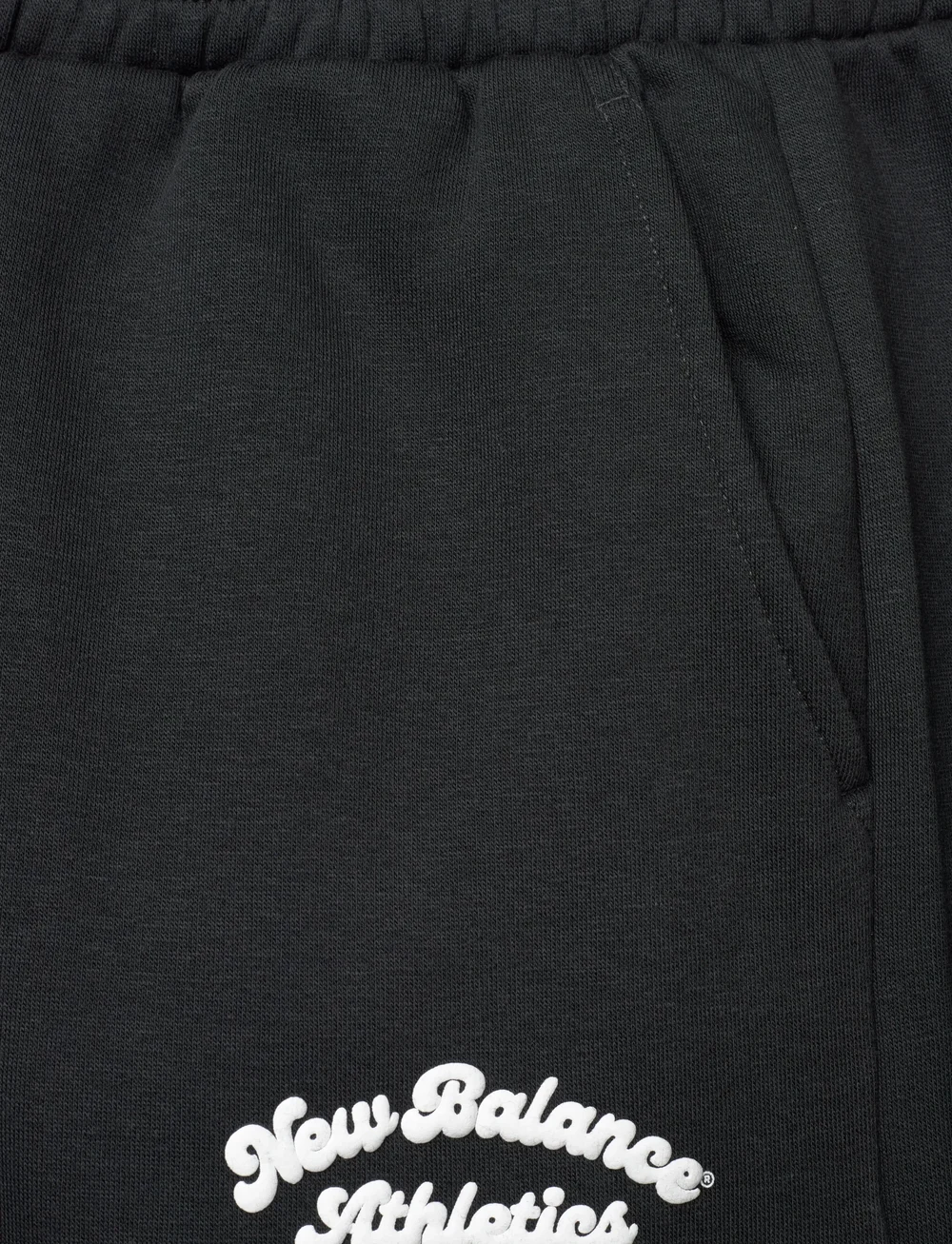 New Balance - Linear Heritage Fleece Wide Leg Pant - alltags-style - black - 2