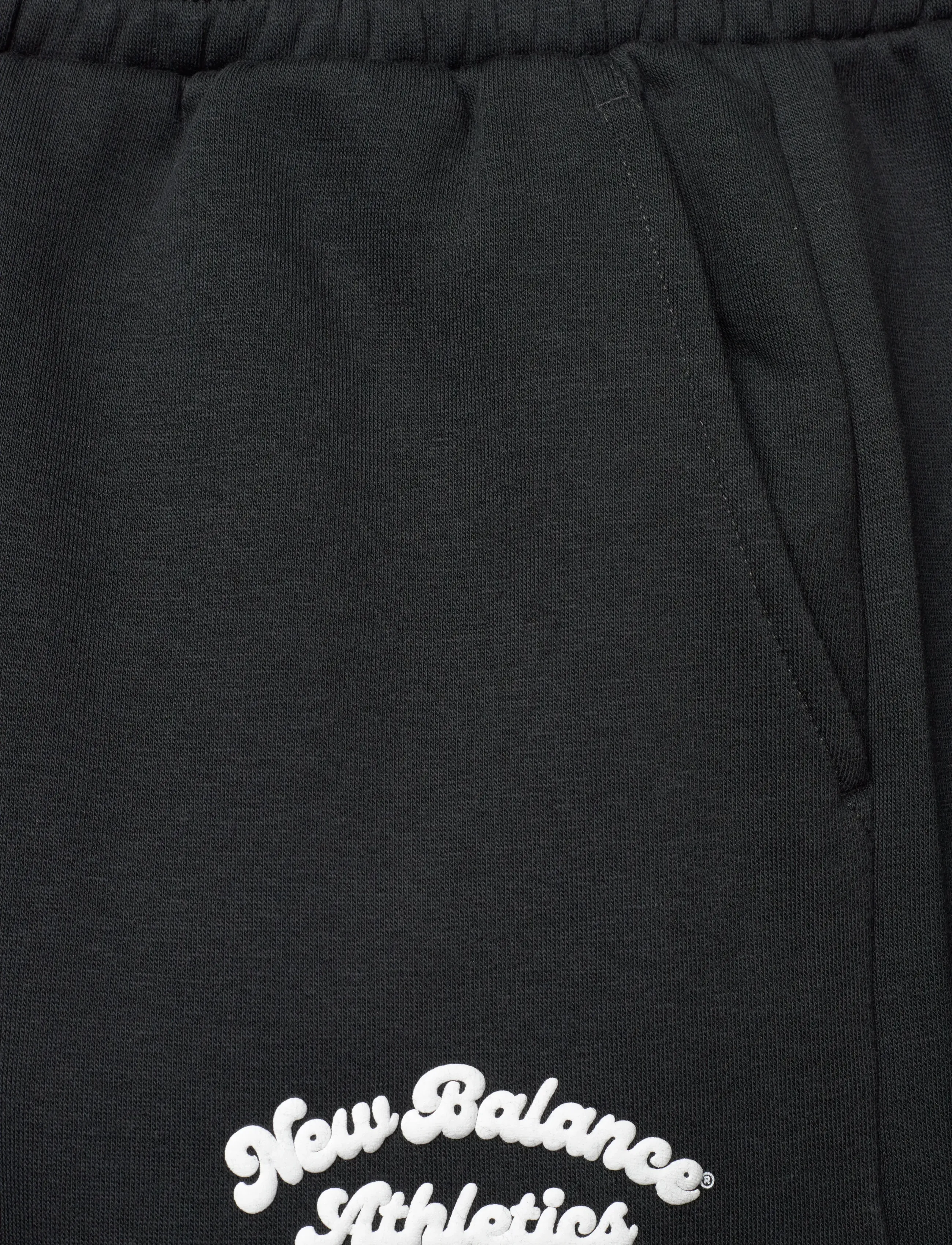 New Balance - Linear Heritage Fleece Wide Leg Pant - tøj - black - 2