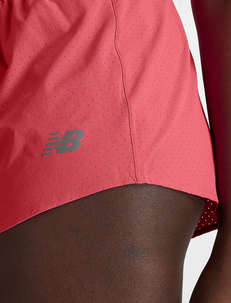 New Balance - RC Short 3" - juoksushortsit - drift red - 5