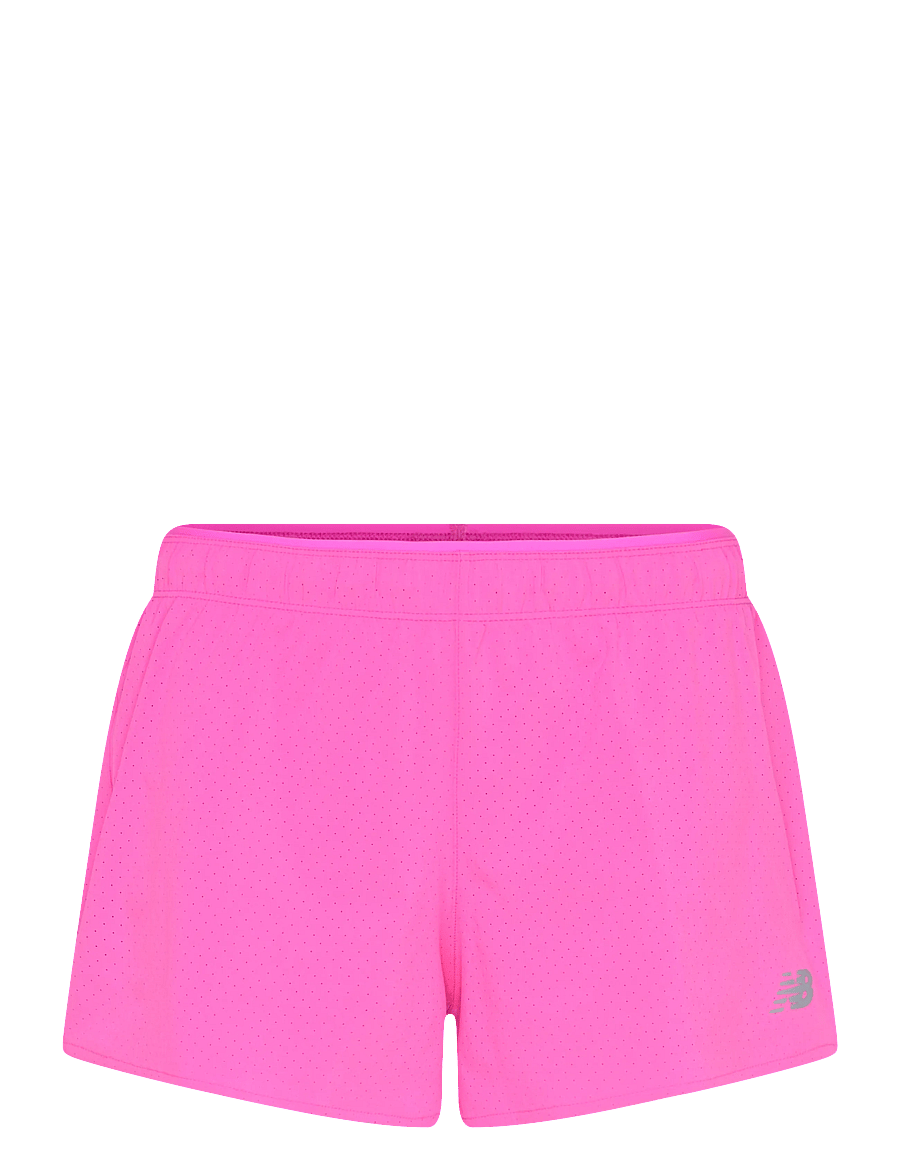 New Balance - RC Short 3" - löparshorts - pink heat - 0