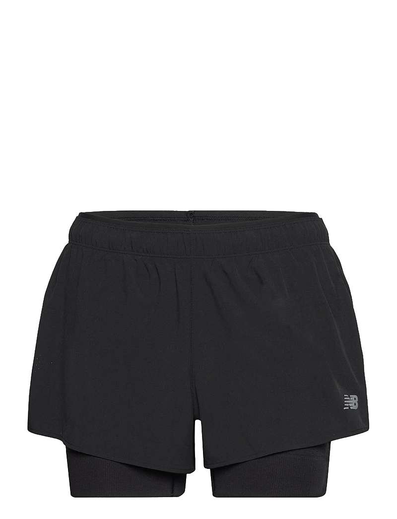 New Balance - RC 2-in-1 Short 3" - løbeshorts - black - 0