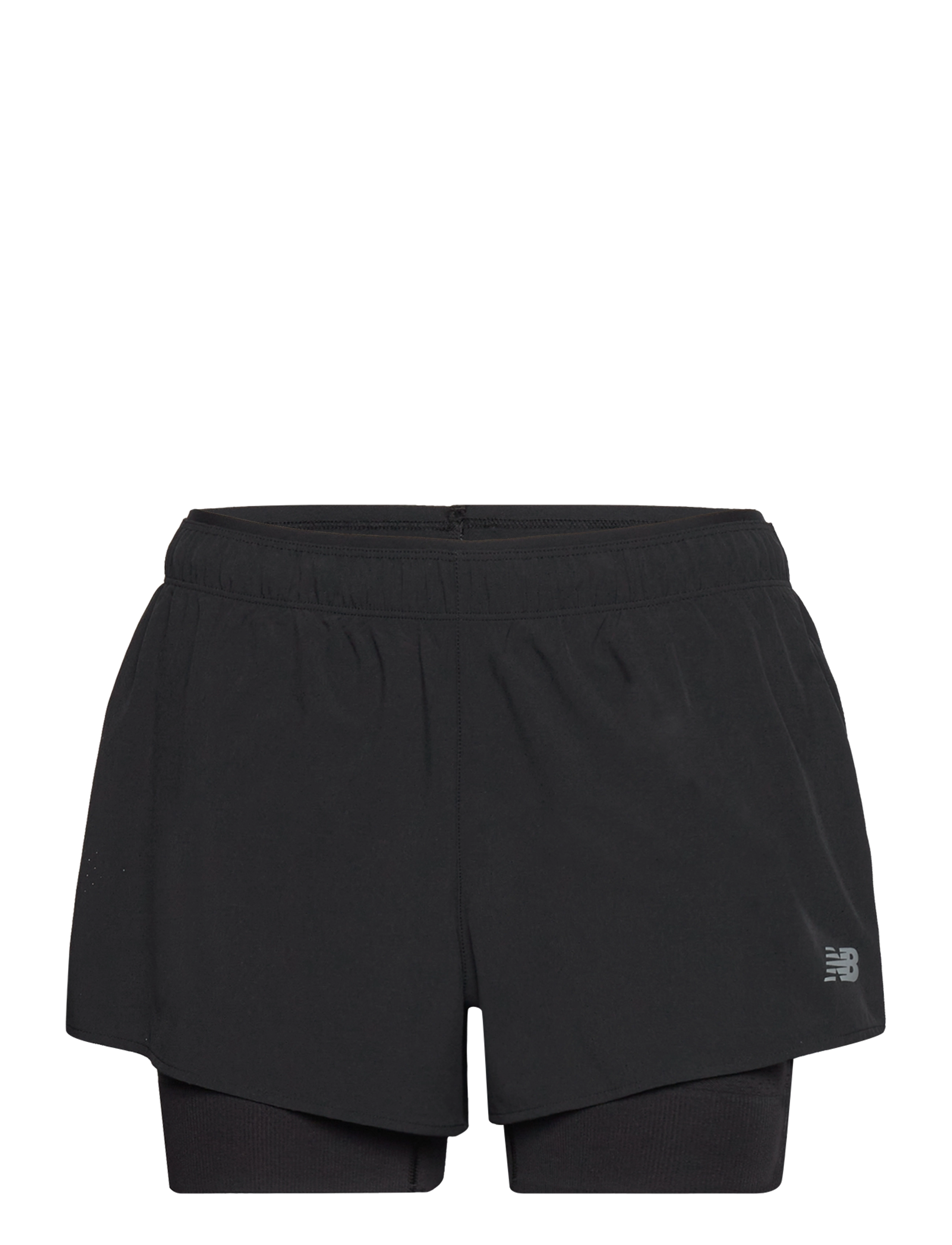 New Balance RC 2-in-1 Short 3" - New Balance - BLACK / black