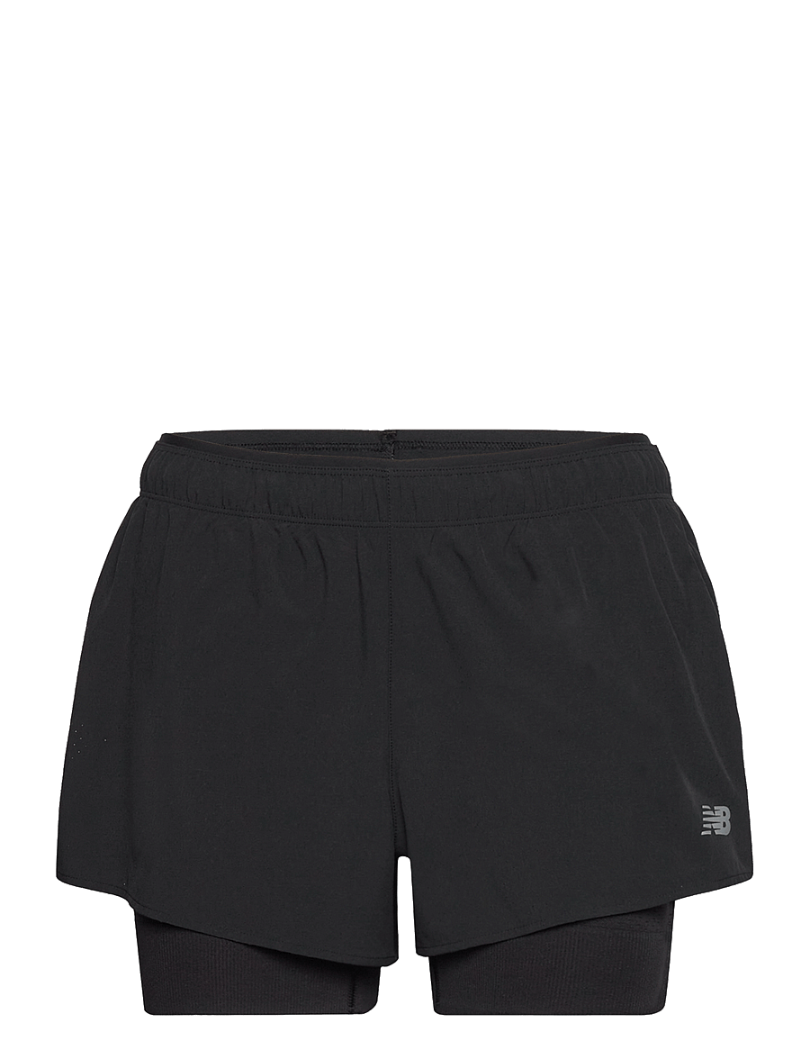 New Balance - RC 2-in-1 Short 3" - løbeshorts - black - 0