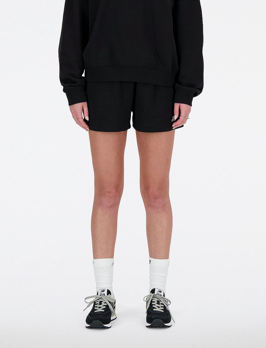 New Balance - Sport Essentials French Terry Short - hosen - black - 0
