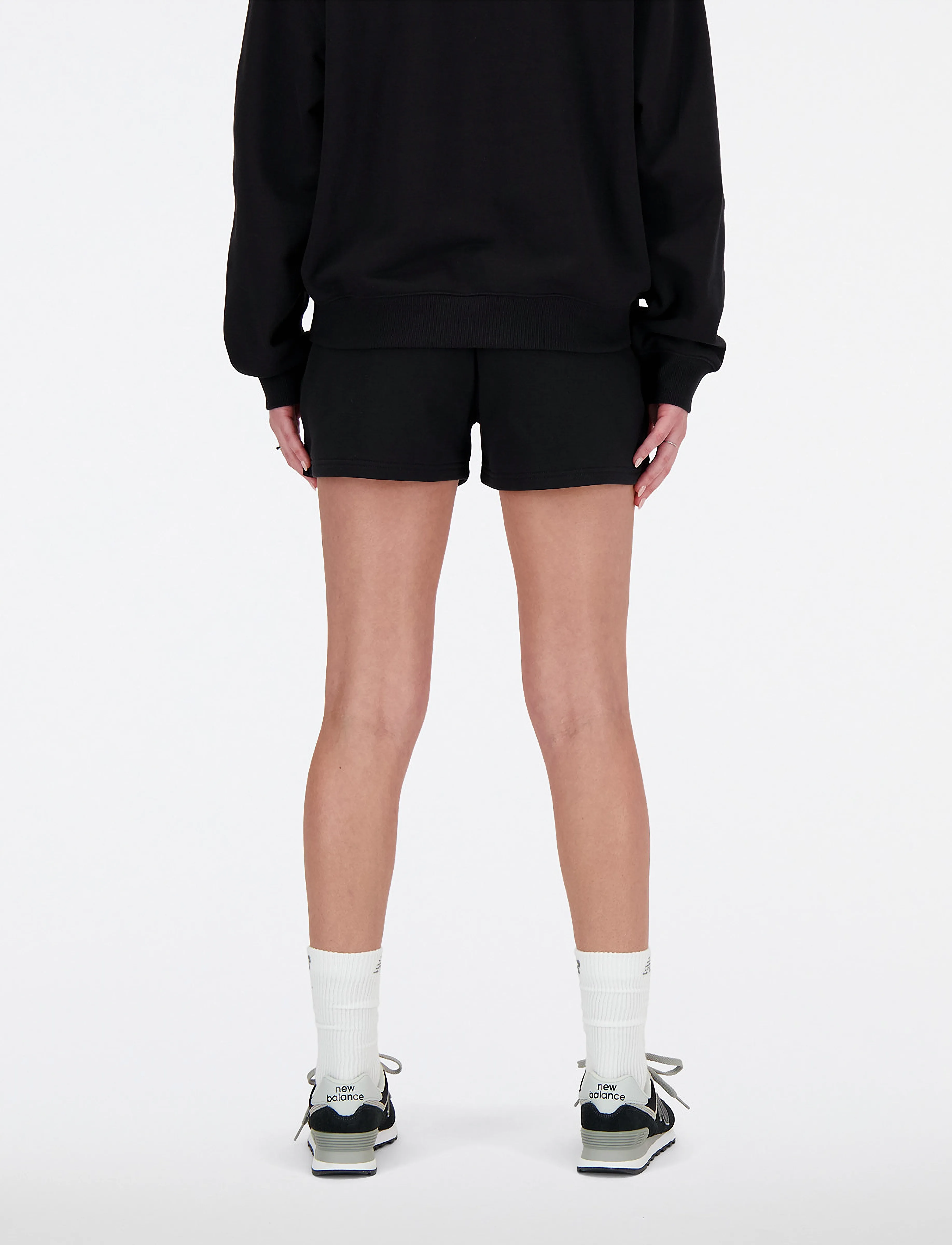 New Balance - Sport Essentials French Terry Short - hosen - black - 4
