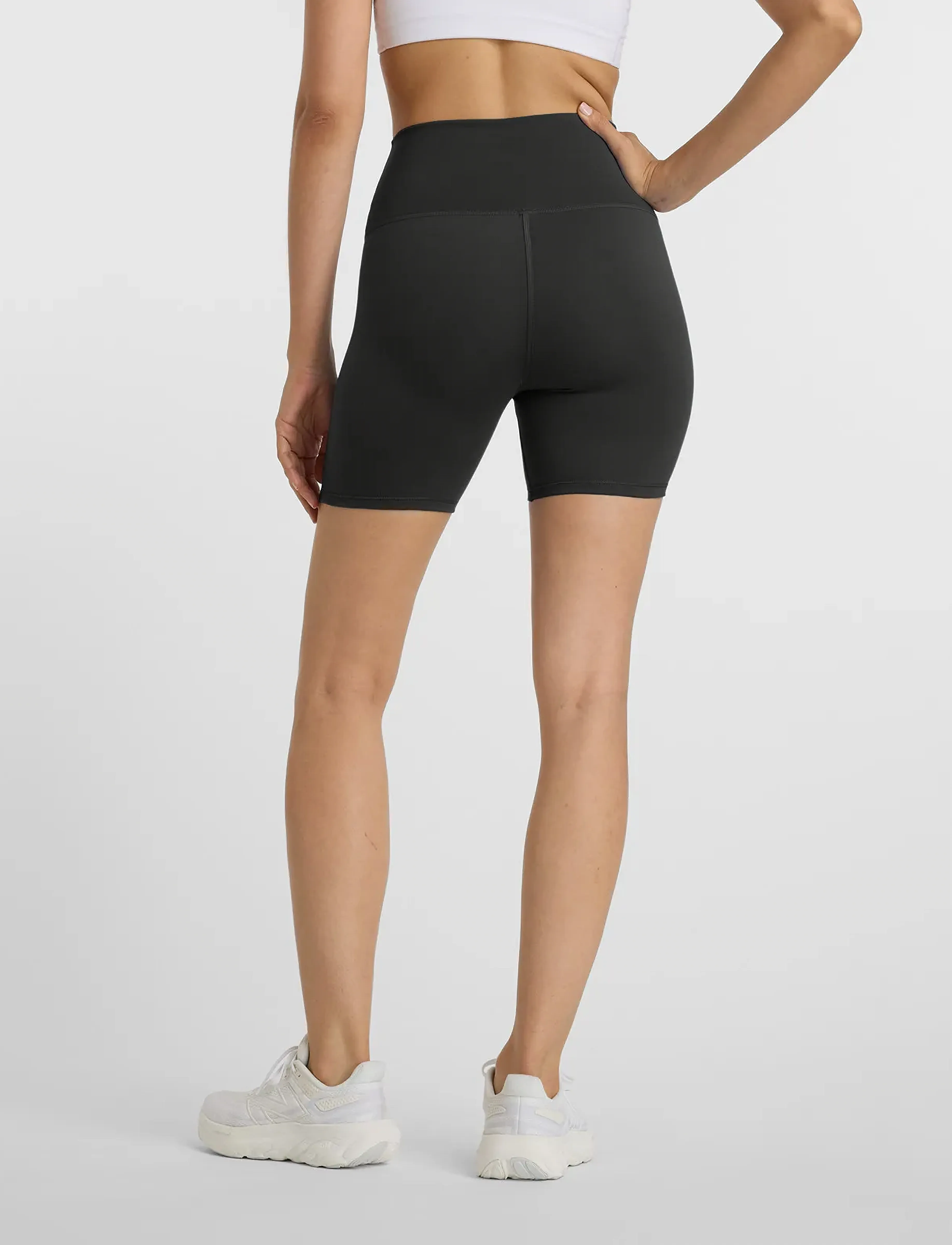 New Balance - NB Harmony High Rise Short 6" - lauftights - black - 5