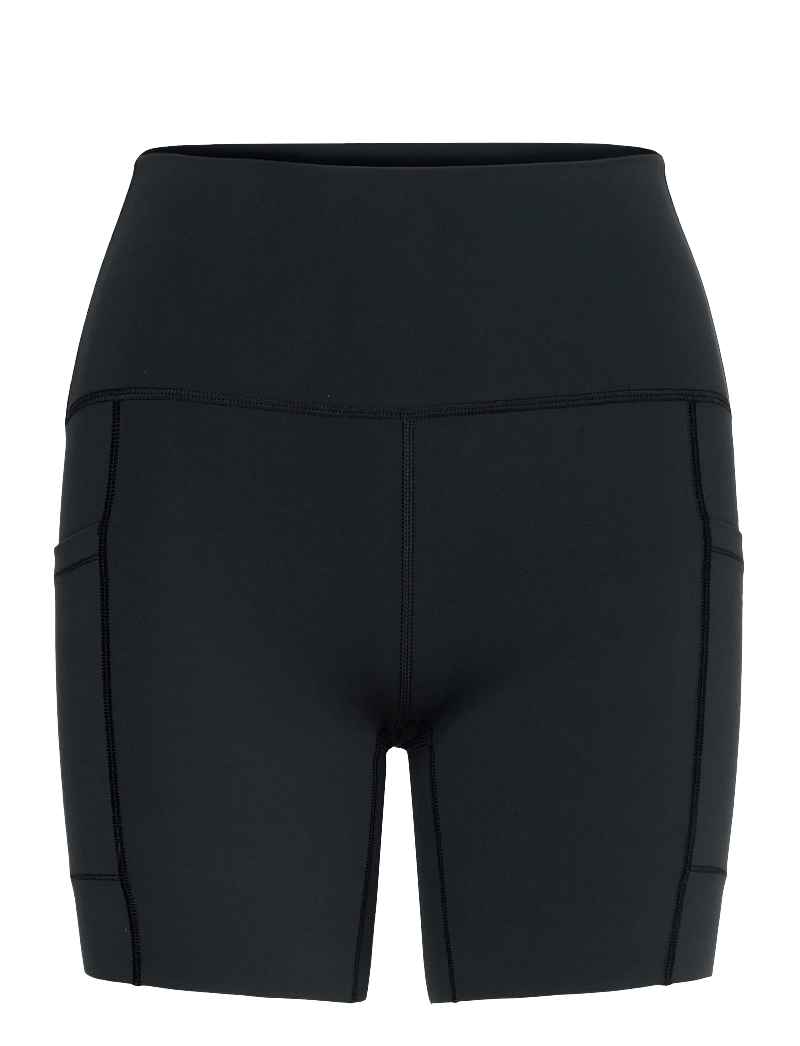 New Balance - NB Sleek Pocket High Rise Short 6" - lauftights - black - 0