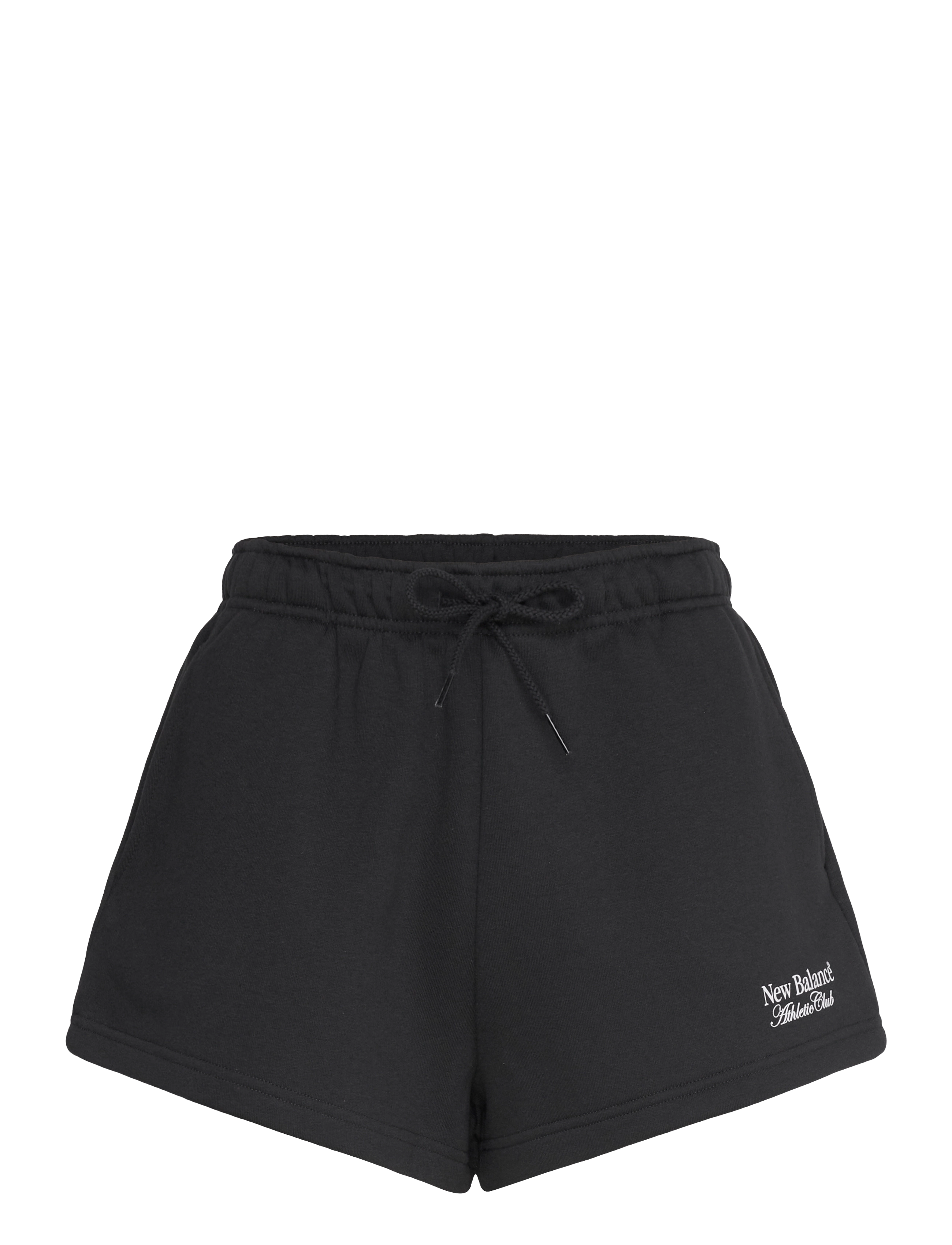 New Balance Linear Fleece Short, L, Sport Shorts, Schwarz - Sweat Frauen