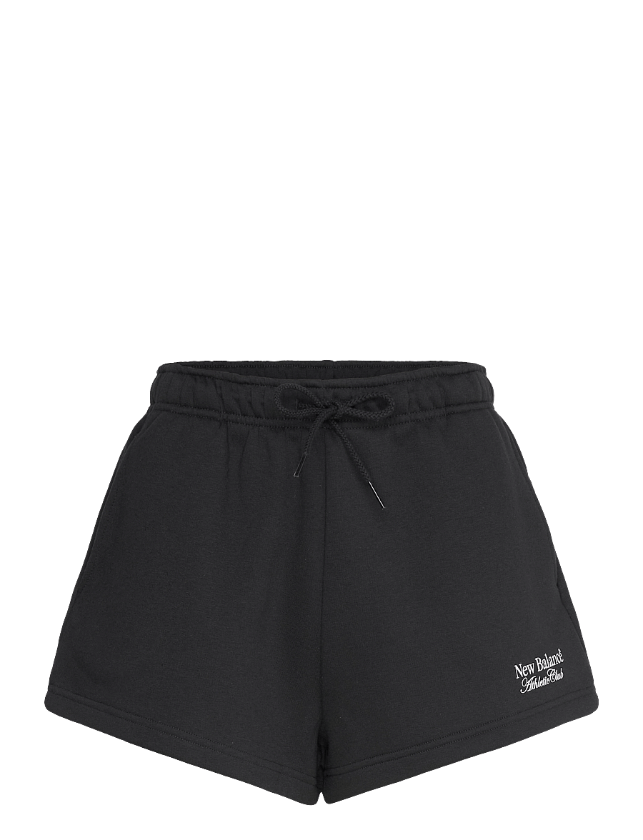 New Balance - Linear Fleece Short - bas - black - 0