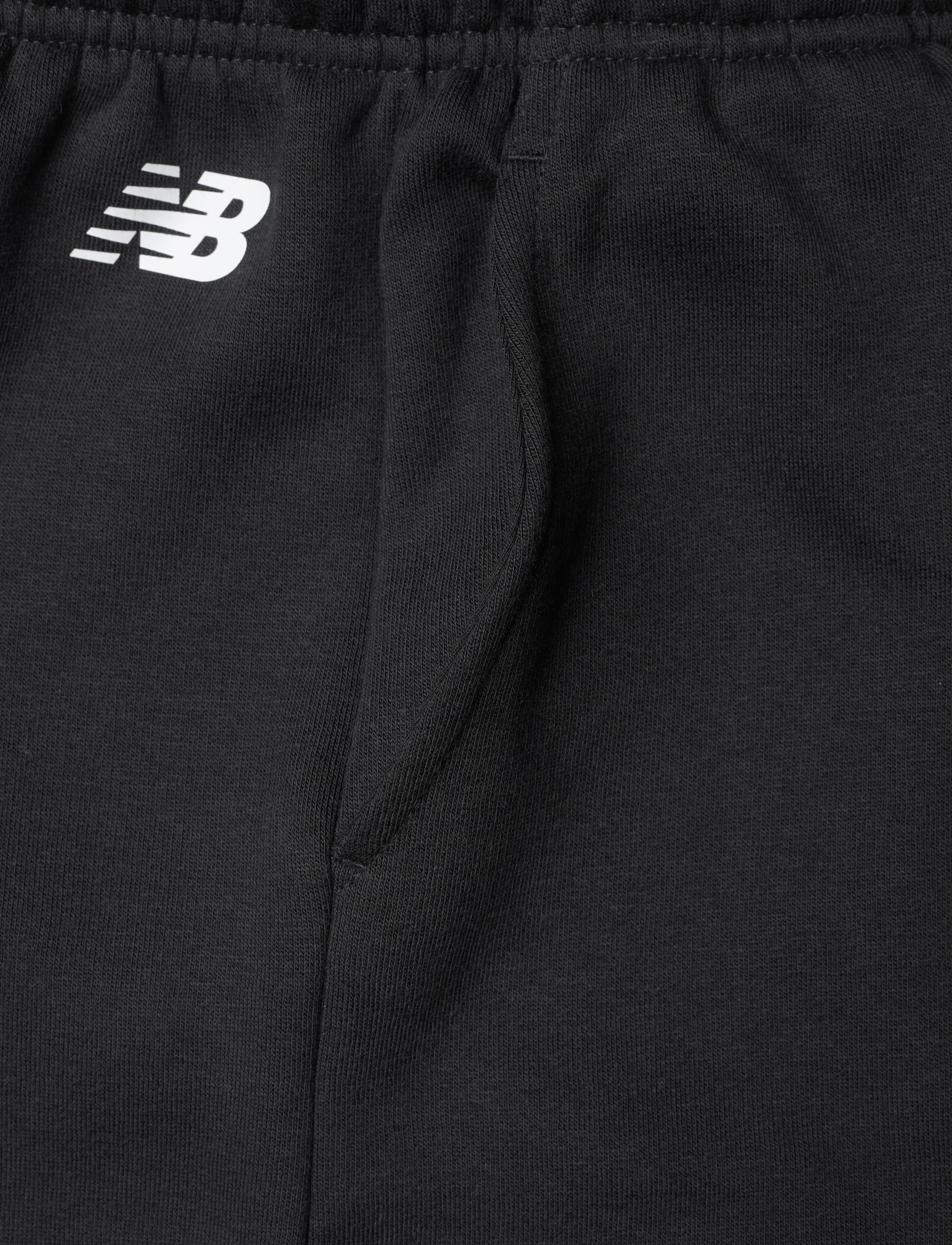 New Balance - Linear Fleece Short - lühikesed dressipüksid - black - 2