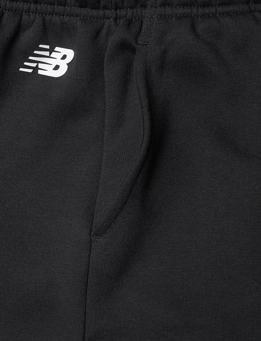 New Balance - Linear Fleece Short - bas - black - 2
