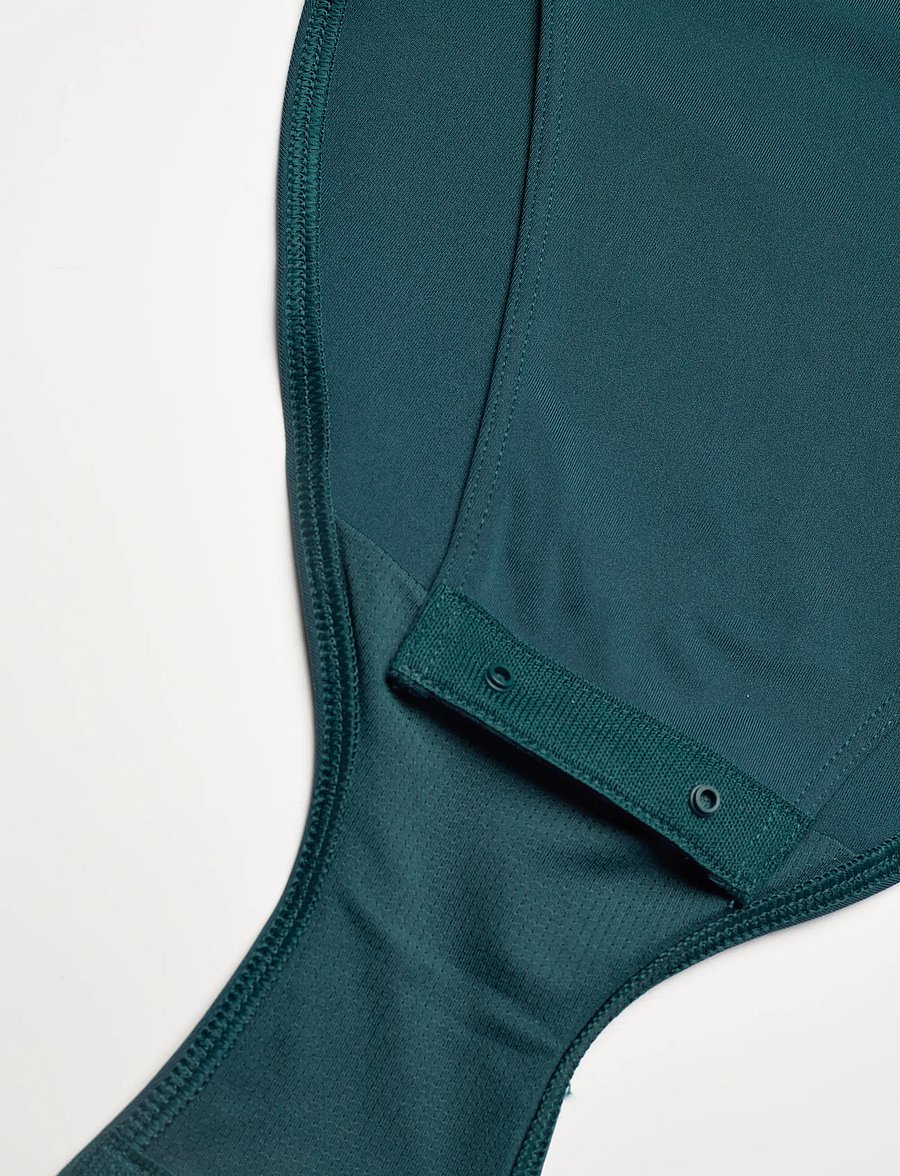 New Balance - Linear Heritage Bodysuit - jumpsuits & bodies - medusa green - 3