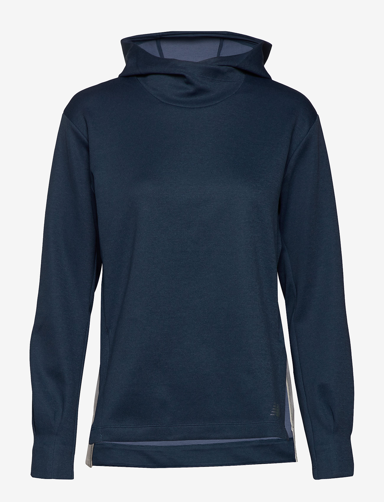 New Balance - Q SPEED RUN CREW SWEATSHIRT - stonbhtr - 0