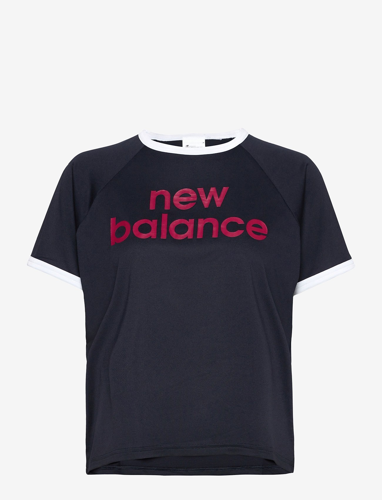 New Balance - Achiever Graphic High Low Tee - eclipse - 0