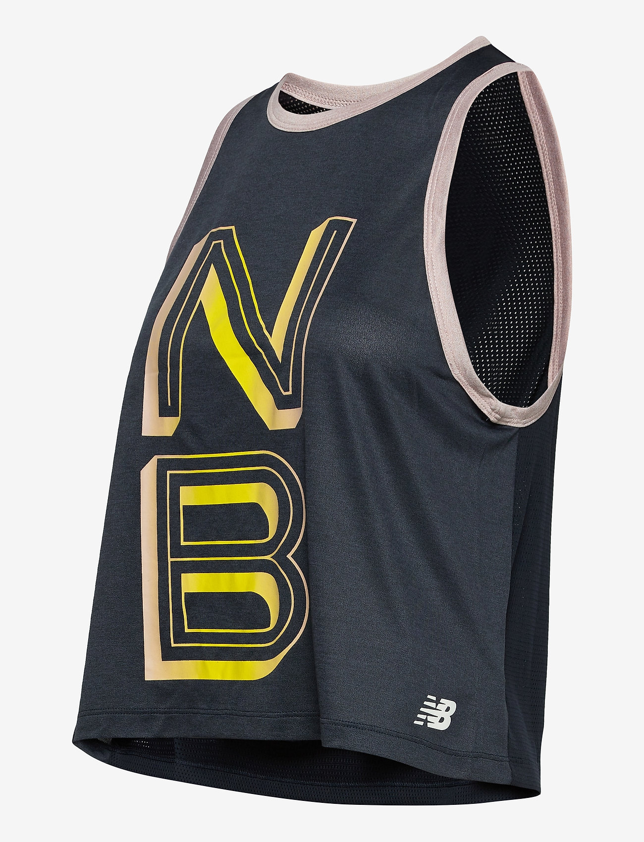 New Balance - PRINTED VELOCITY TANK - eclipse heather - 2