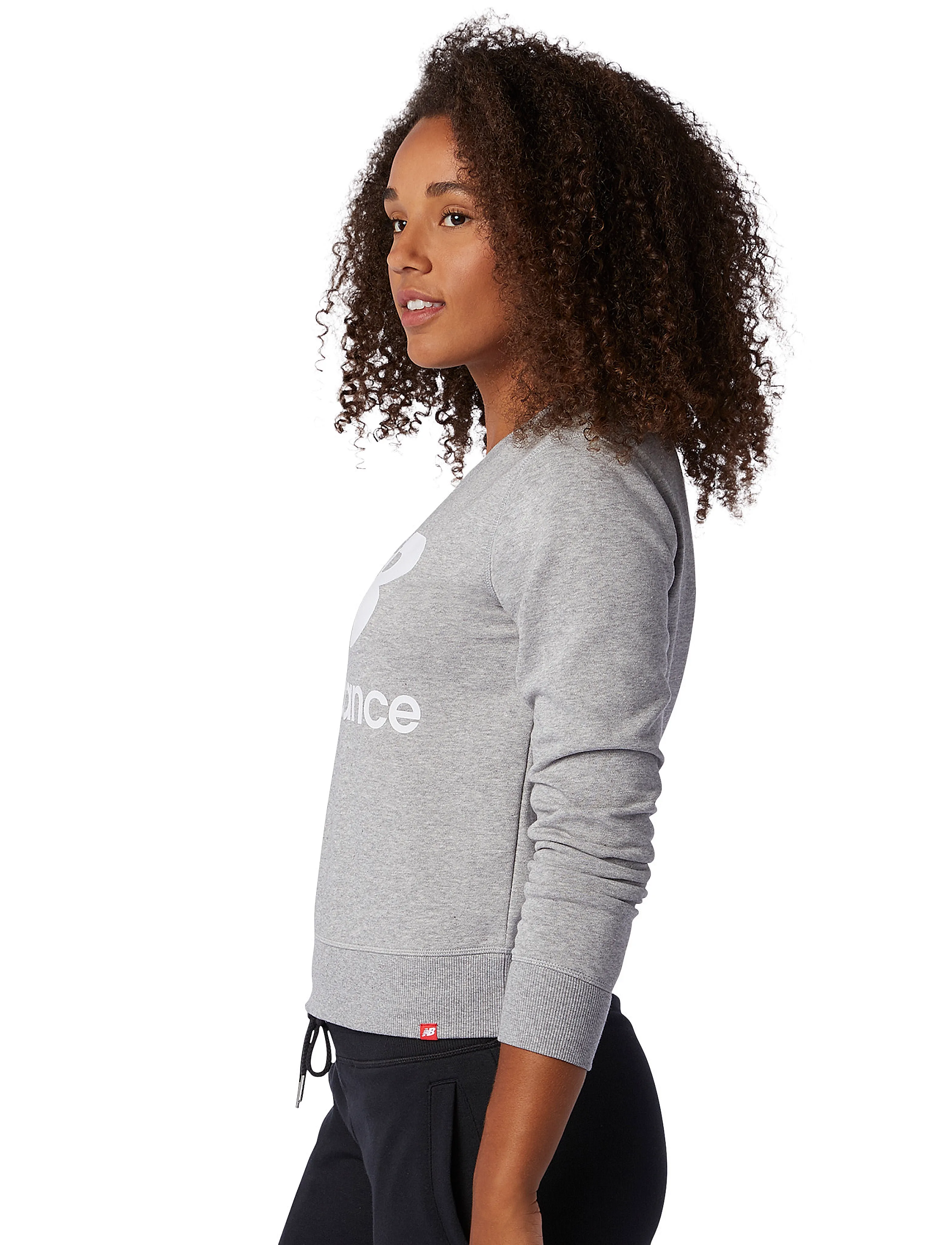 New Balance - NB Essentials Crew Fleece - athletic grey - 3