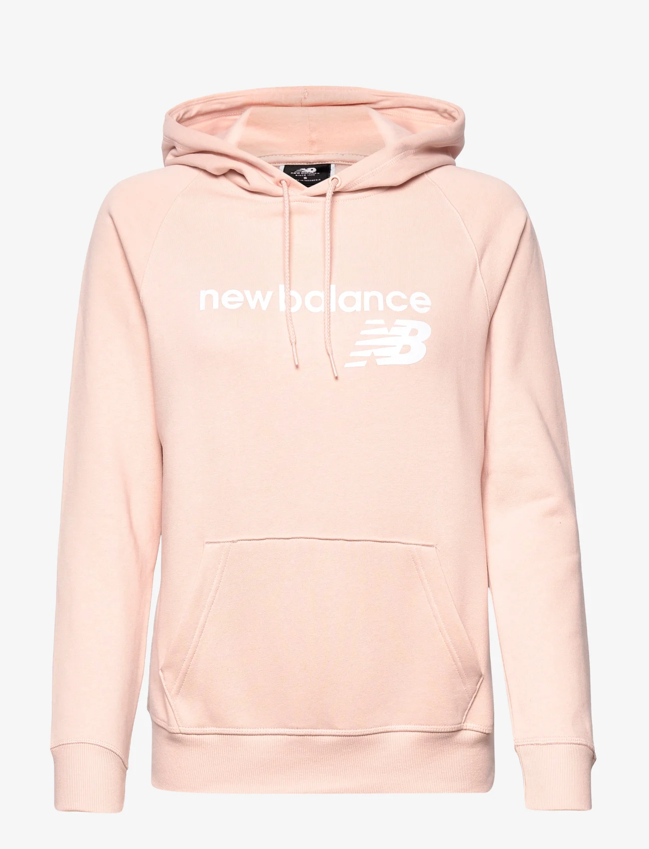 New Balance - NB Classic Core Fleece Hoodie - hættetrøjer - dusted clay - 0