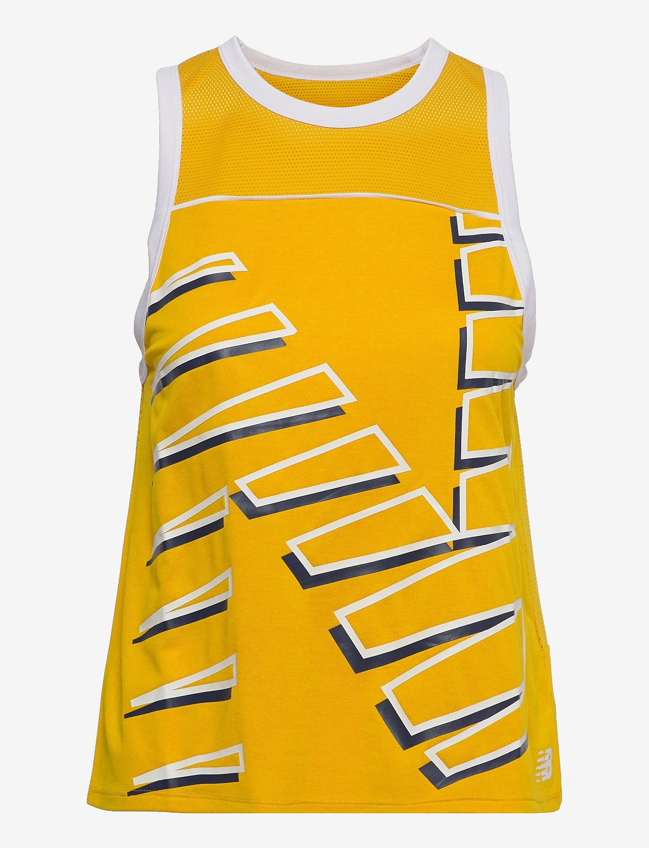 New Balance - Printed Fast Flight Tank - tank tops - harvest gold - 0