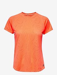 New Balance - Q Speed Fuel Jacquard Short Sleeve - t-shirts - citrus punch - 0
