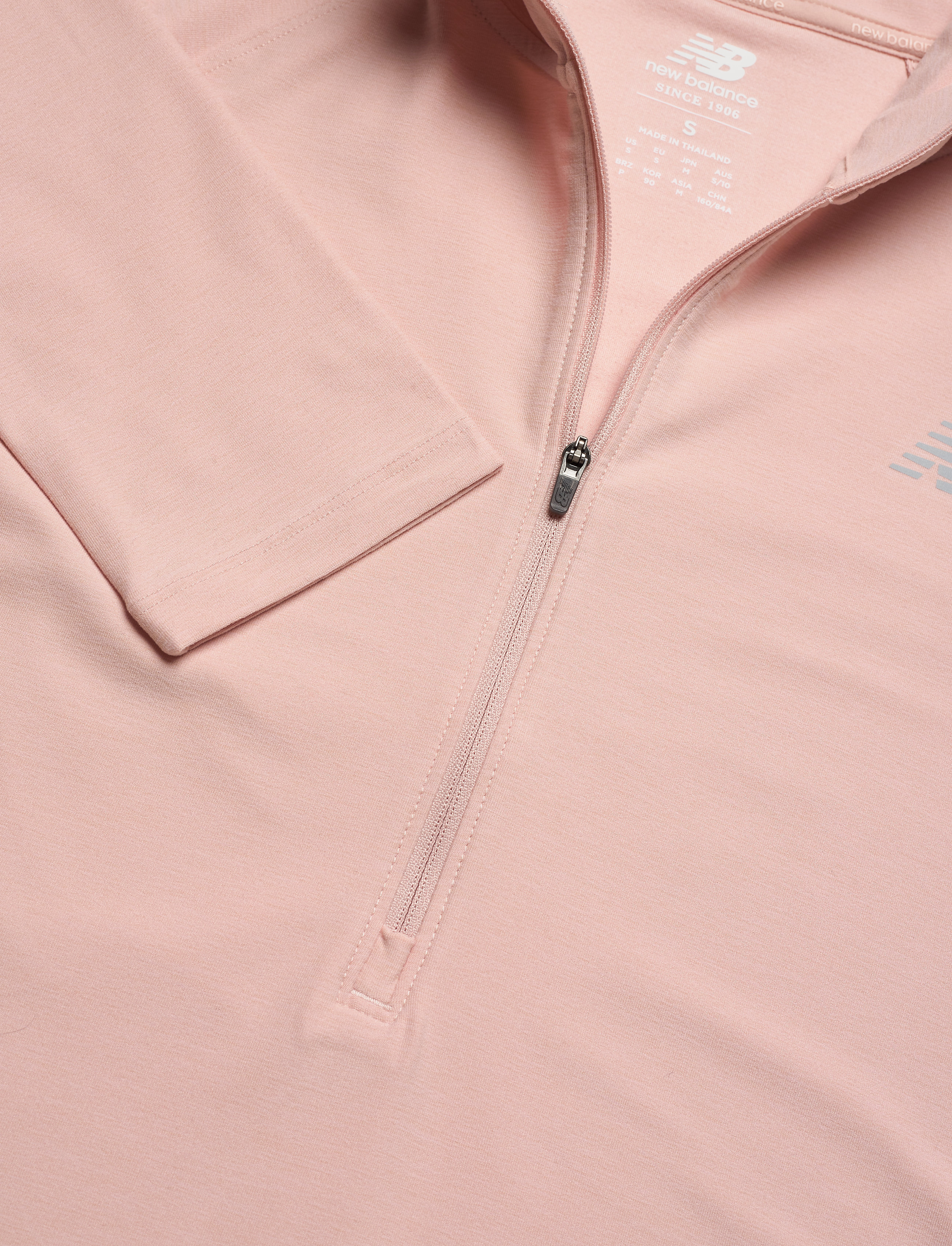 New Balance - Sport Spacedye 1/2 Zip - oyster pink heather - 2