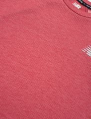 New Balance - Impact Run Short Sleeve - t-shirts & tops - astro dust heather - 2