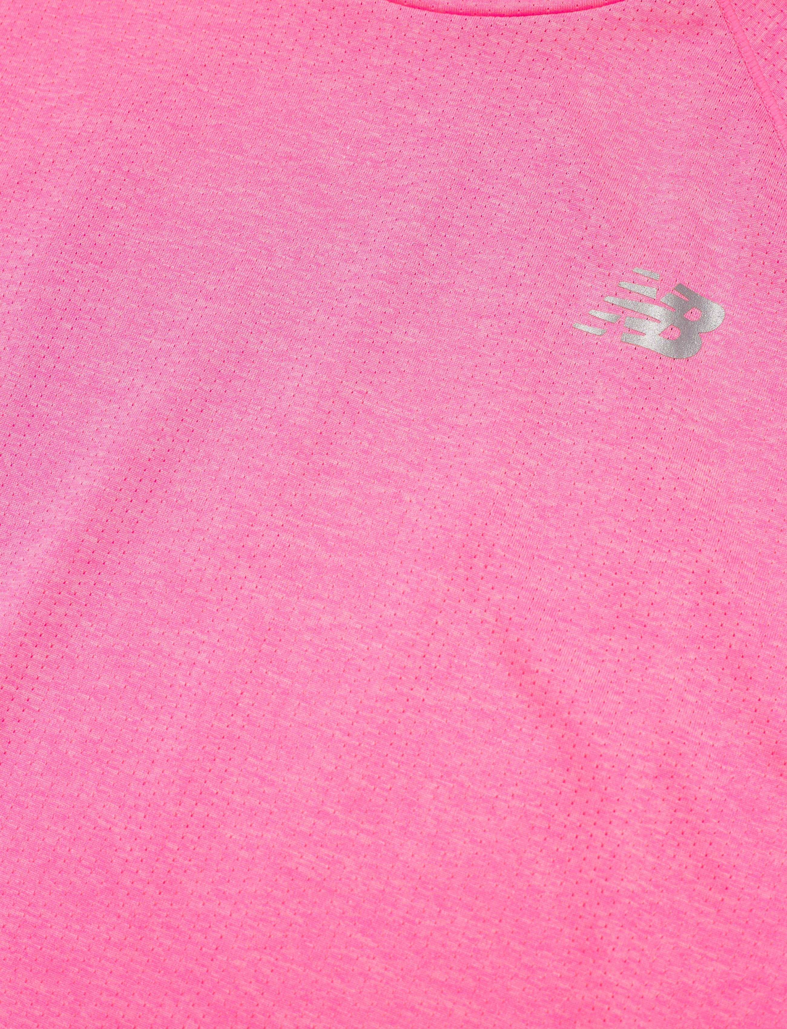 New Balance - Impact Run Short Sleeve - vibrant pink heather - 2