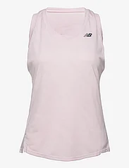 New Balance - Q Speed Jacquard Tank - berankoviai marškinėliai - stone pink - 0