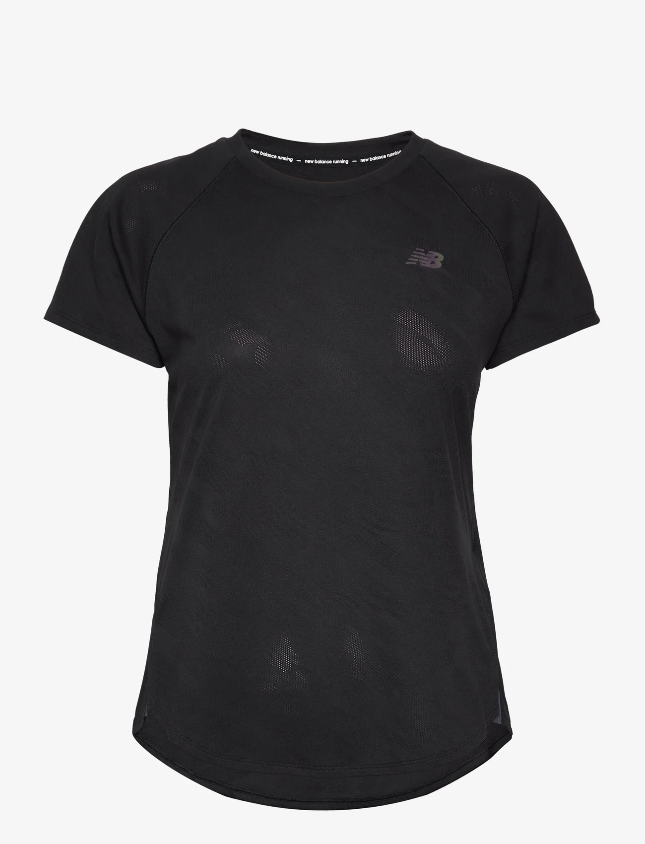 New Balance - Q Speed Jacquard Short Sleeve - t-shirts & tops - black - 0