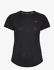 New Balance - Q Speed Jacquard Short Sleeve - t-shirts & tops - black - 0