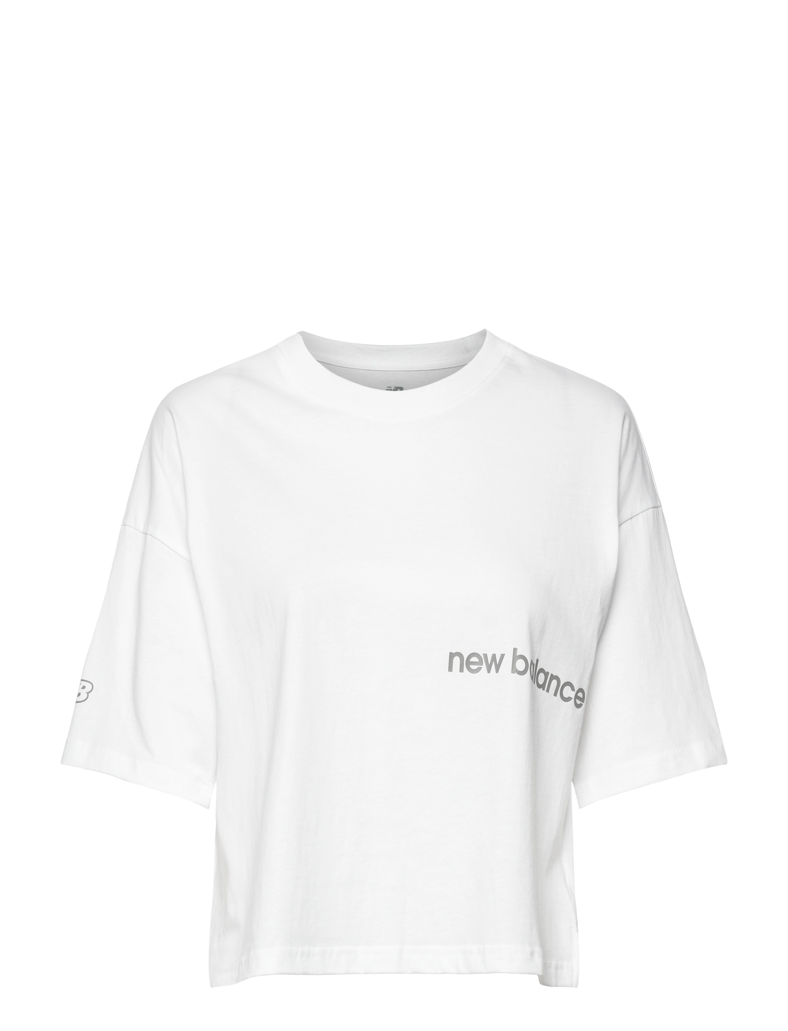 NB Essentials Graphic Tee - WHITE