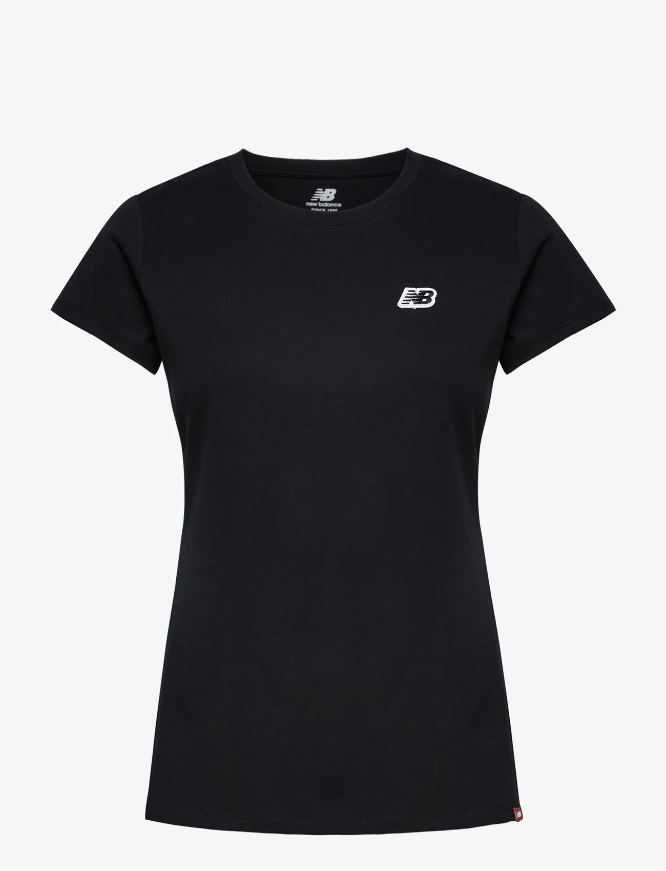 New Balance - NB Small Logo Tee - t-shirts - black - 0