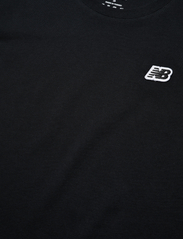 New Balance - NB Small Logo Tee - zemākās cenas - black - 2
