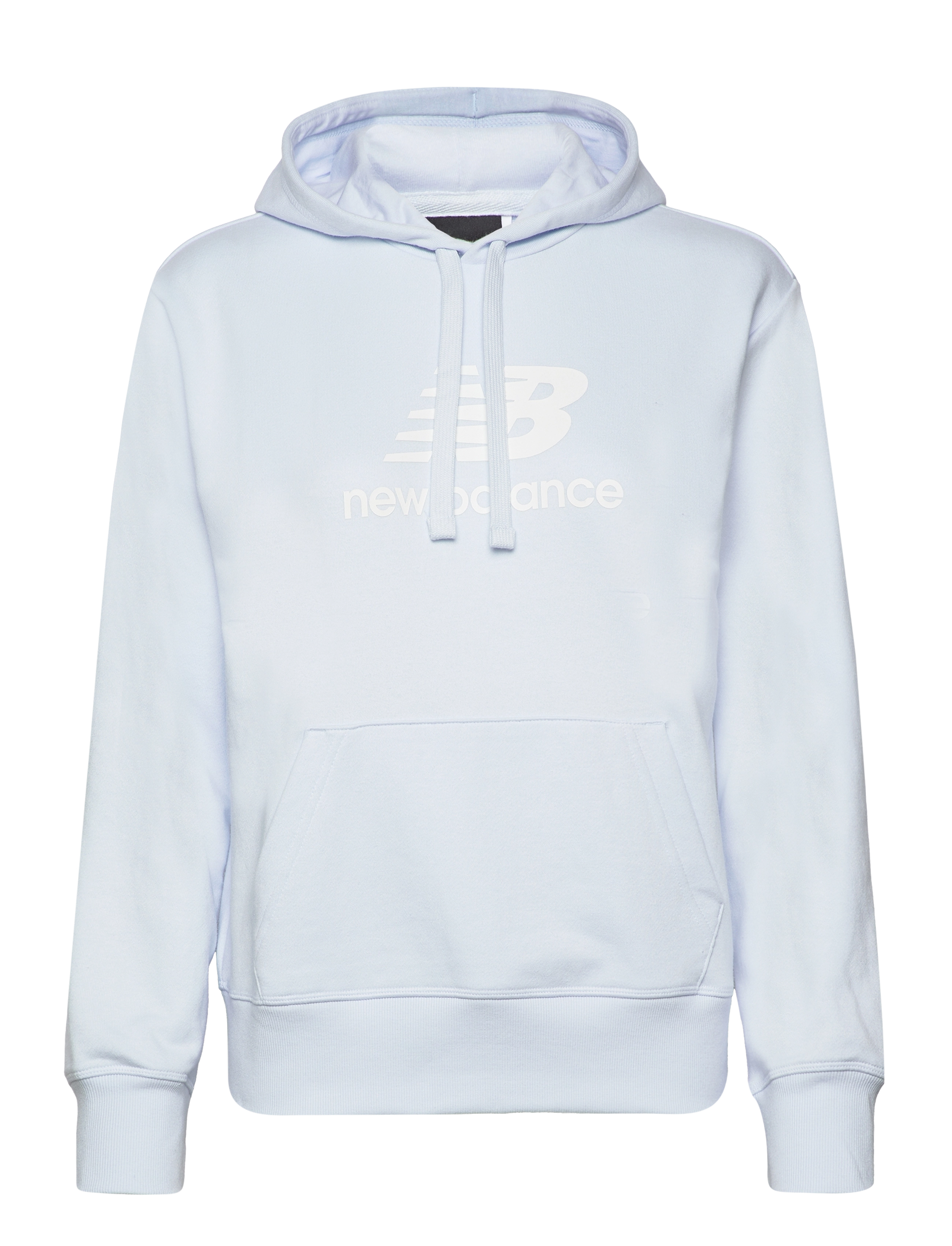New Balance Essentials Stacked Logo Hoodie - Hættetrøjer - ICE BLUE / blue