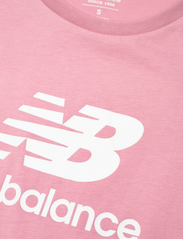 New Balance - NB Essentials Stacked Logo T-Shirt - t-shirts - hazy rose - 2