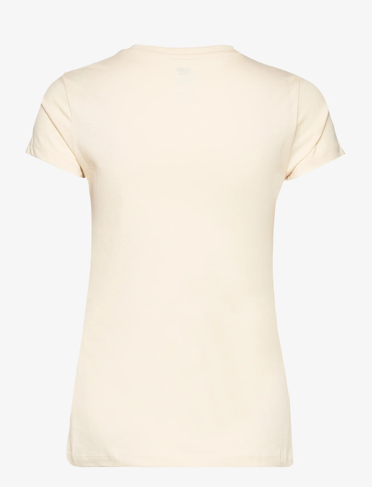 New Balance - NB Essentials Stacked Logo T-Shirt - team cream - 1