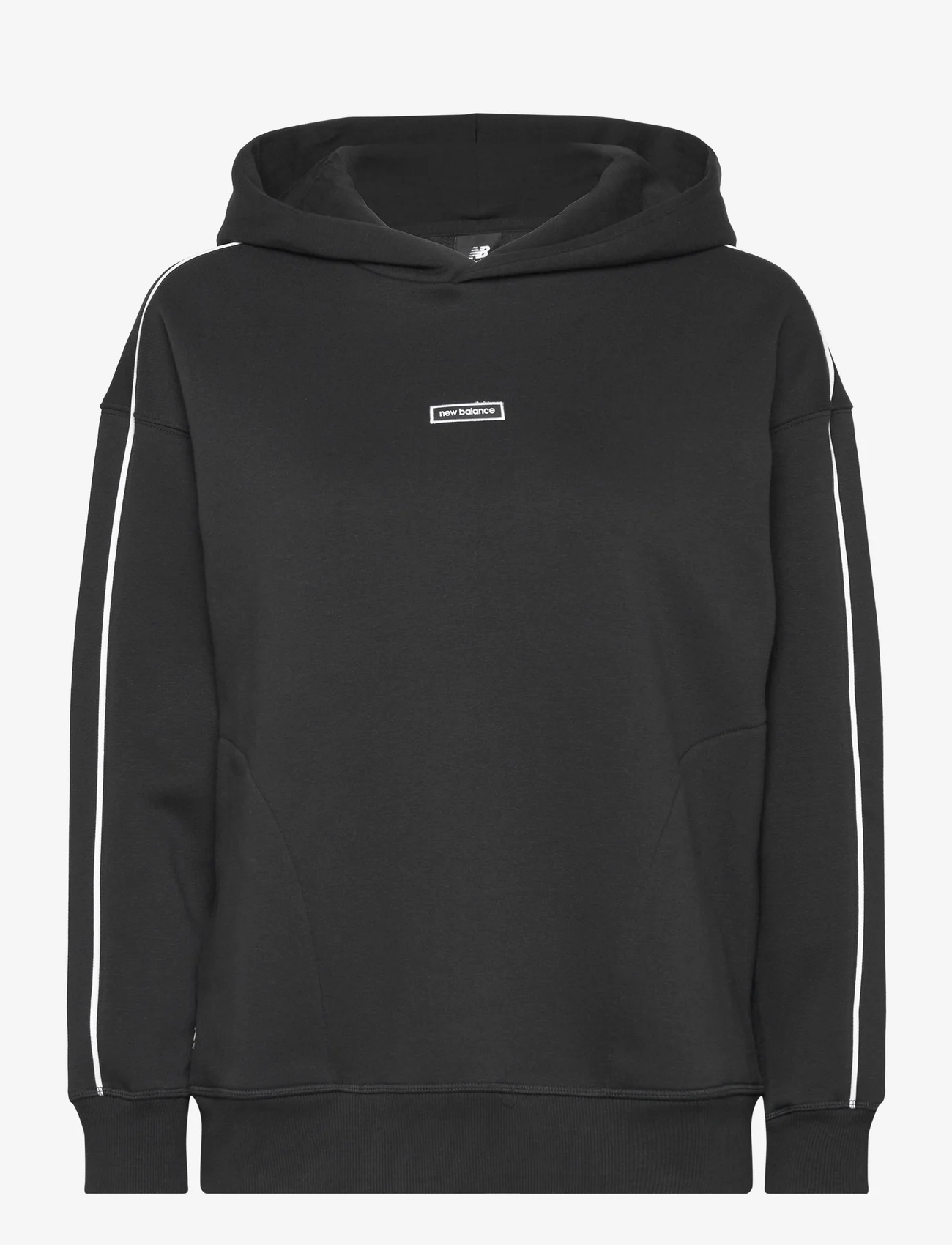 New Balance - Essentials Brushed Back Fleece Oversized Hoodie - hoodies - black - 0