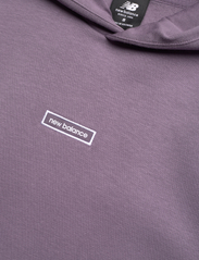 New Balance - Essentials Brushed Back Fleece Oversized Hoodie - džemperi ar kapuci - shadow - 2