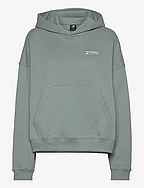 Linear Heritage Brushed Back Fleece Hoodie - JUNIPER