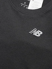 New Balance - Knit Slim T-Shirt - topit & t-paidat - black heather - 2