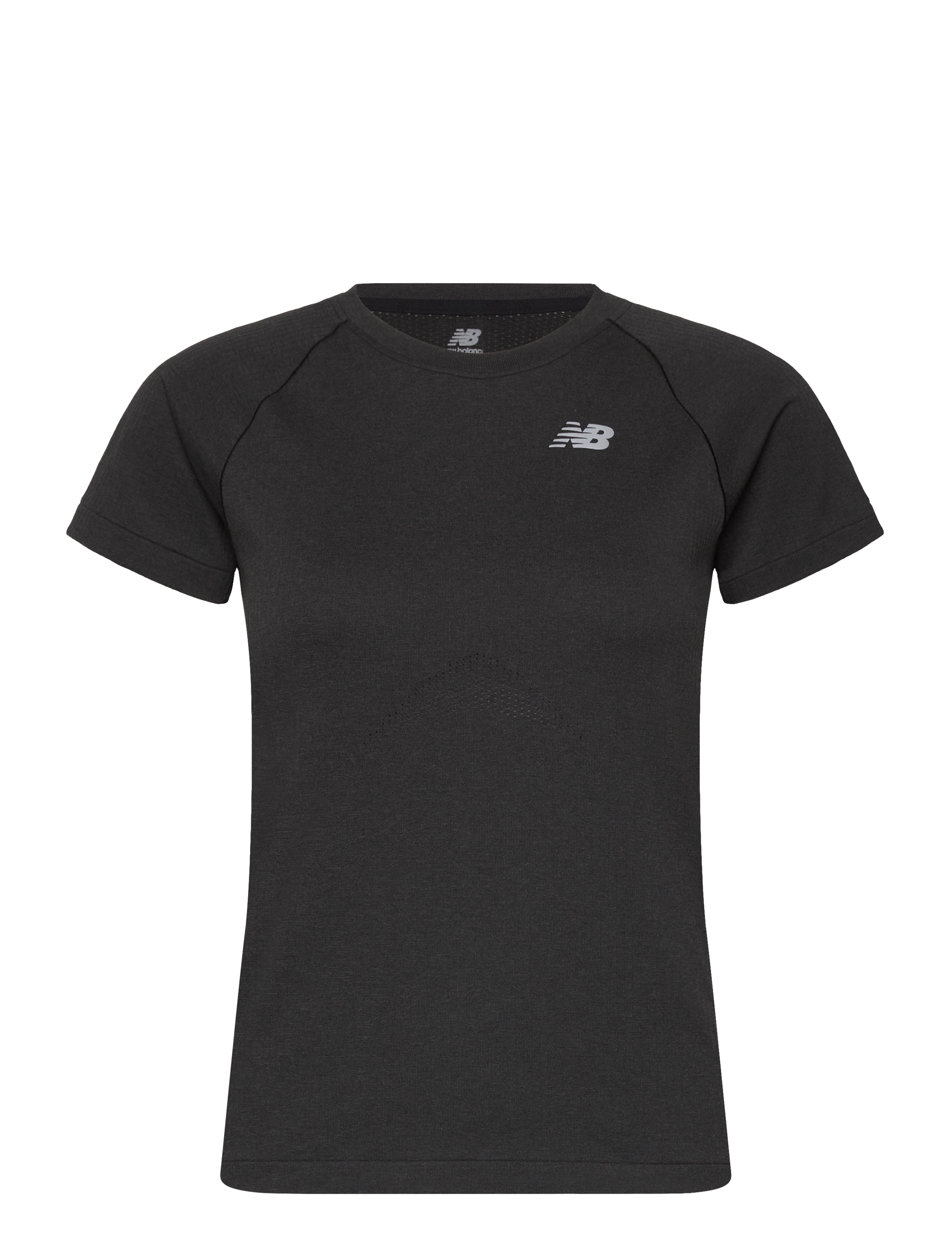 Knit Slim T-Shirt - BLACK HEATHER