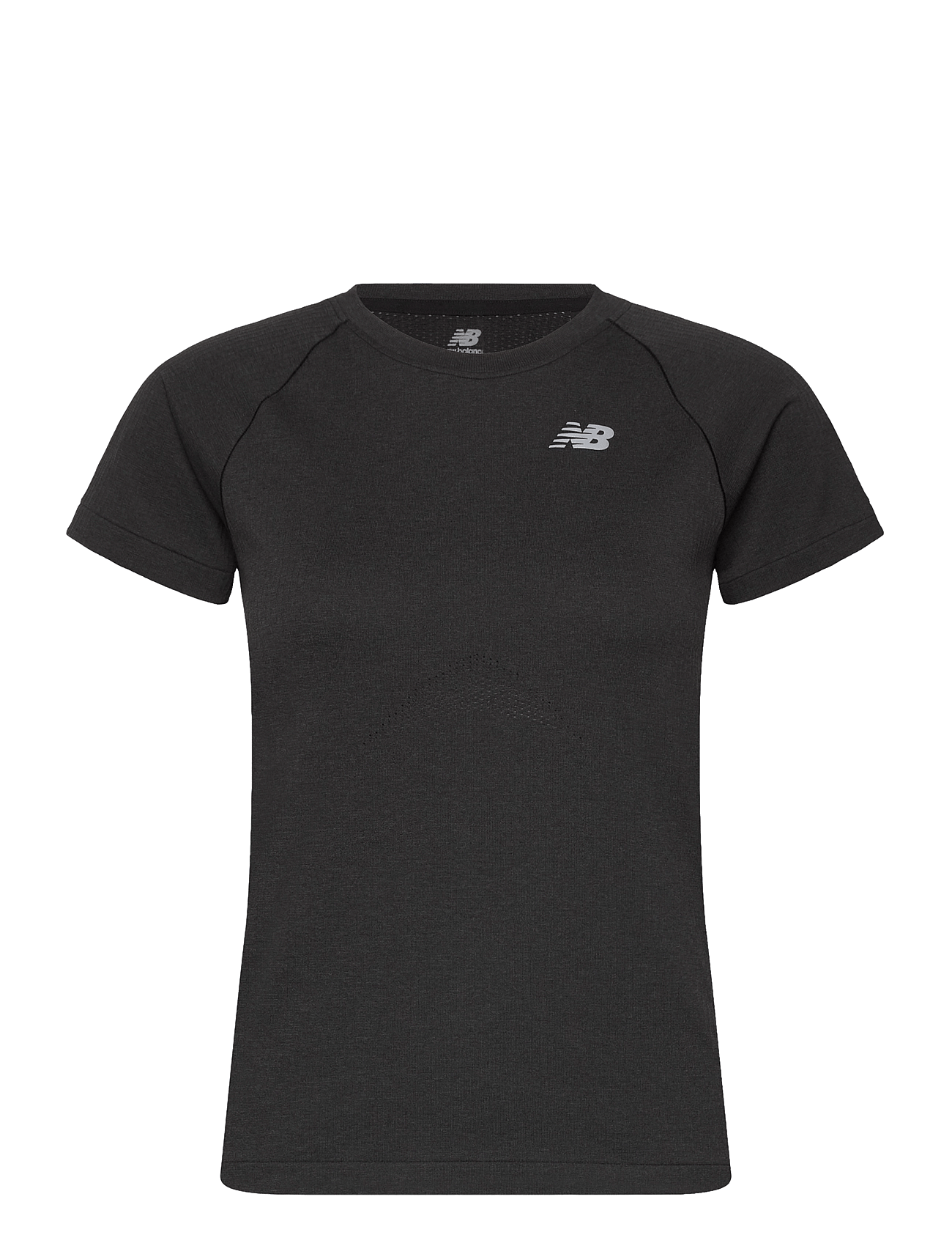 Knit Slim T-Shirt - BLACK HEATHER