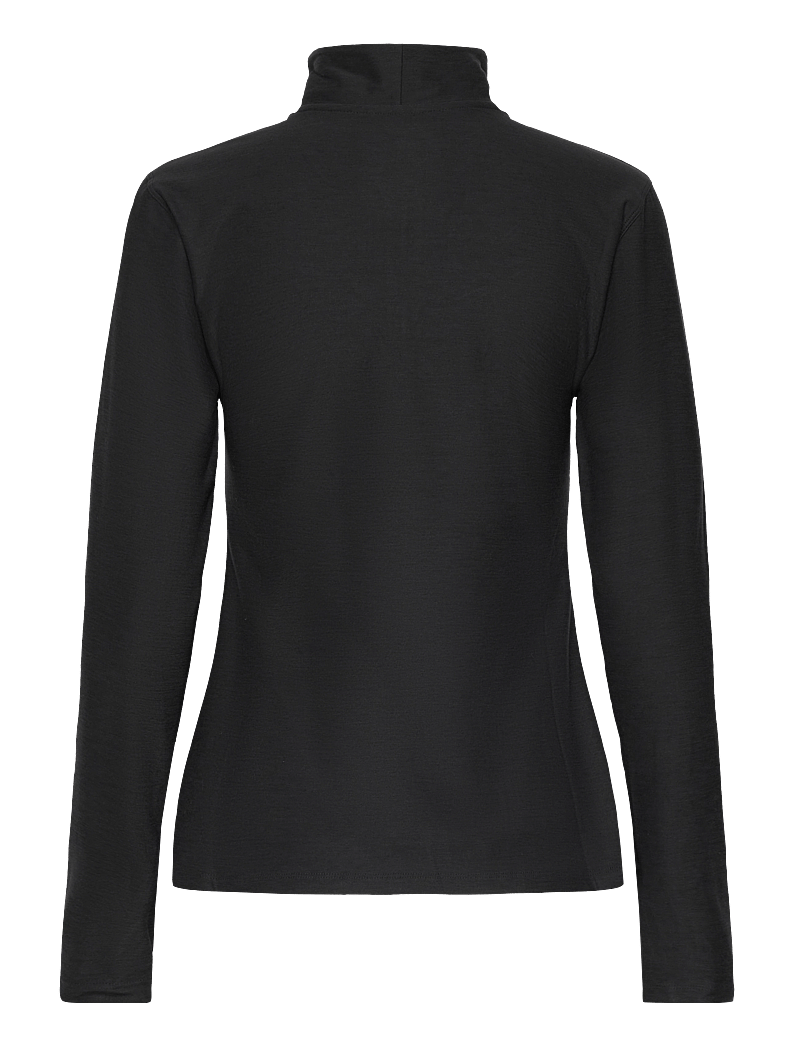 New Balance - Sport Essentials Space Dye Quarter Zip - langarmshirts - black heather - 1