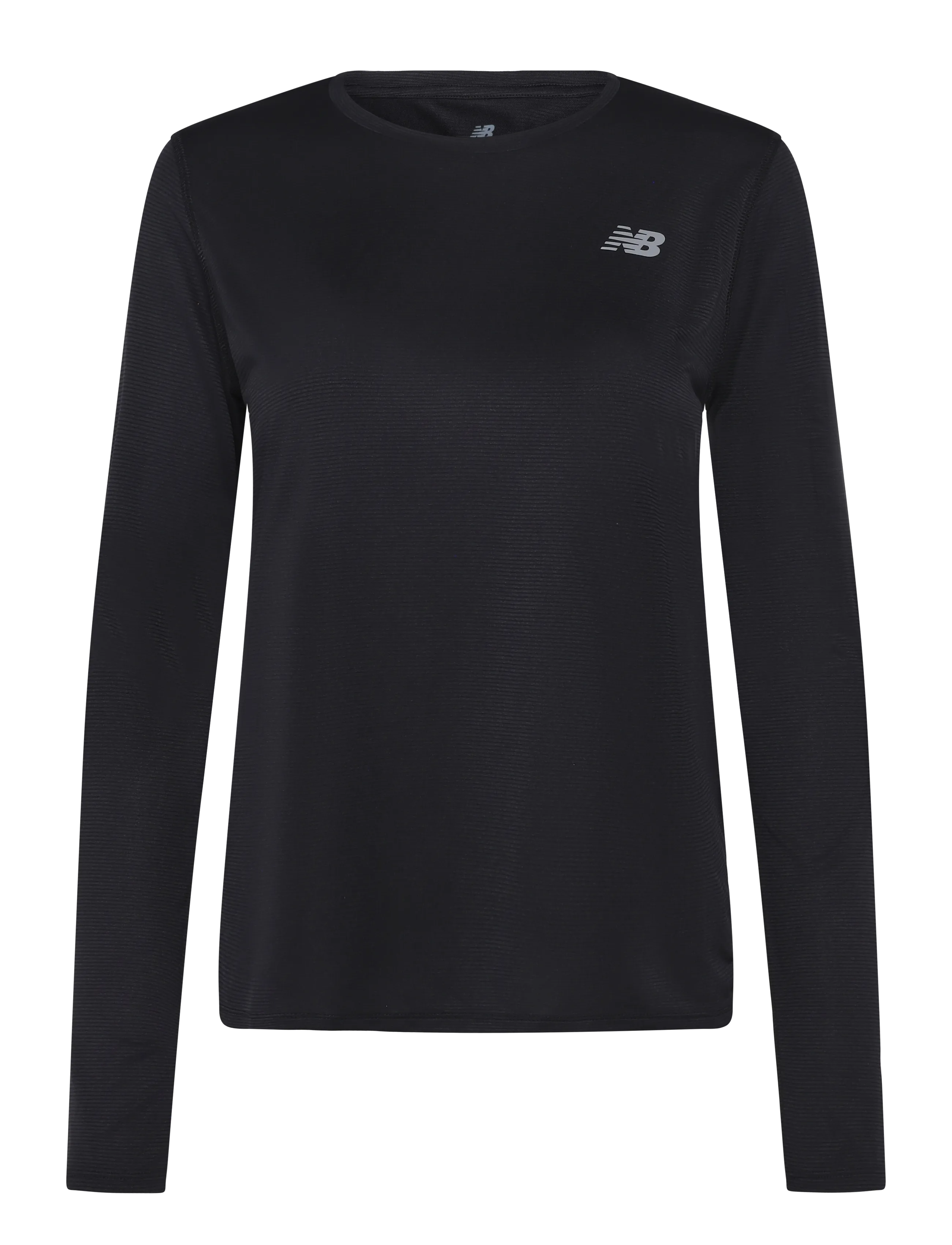 New Balance Sport Essential Long Sleeve - Riided - BLACK / black