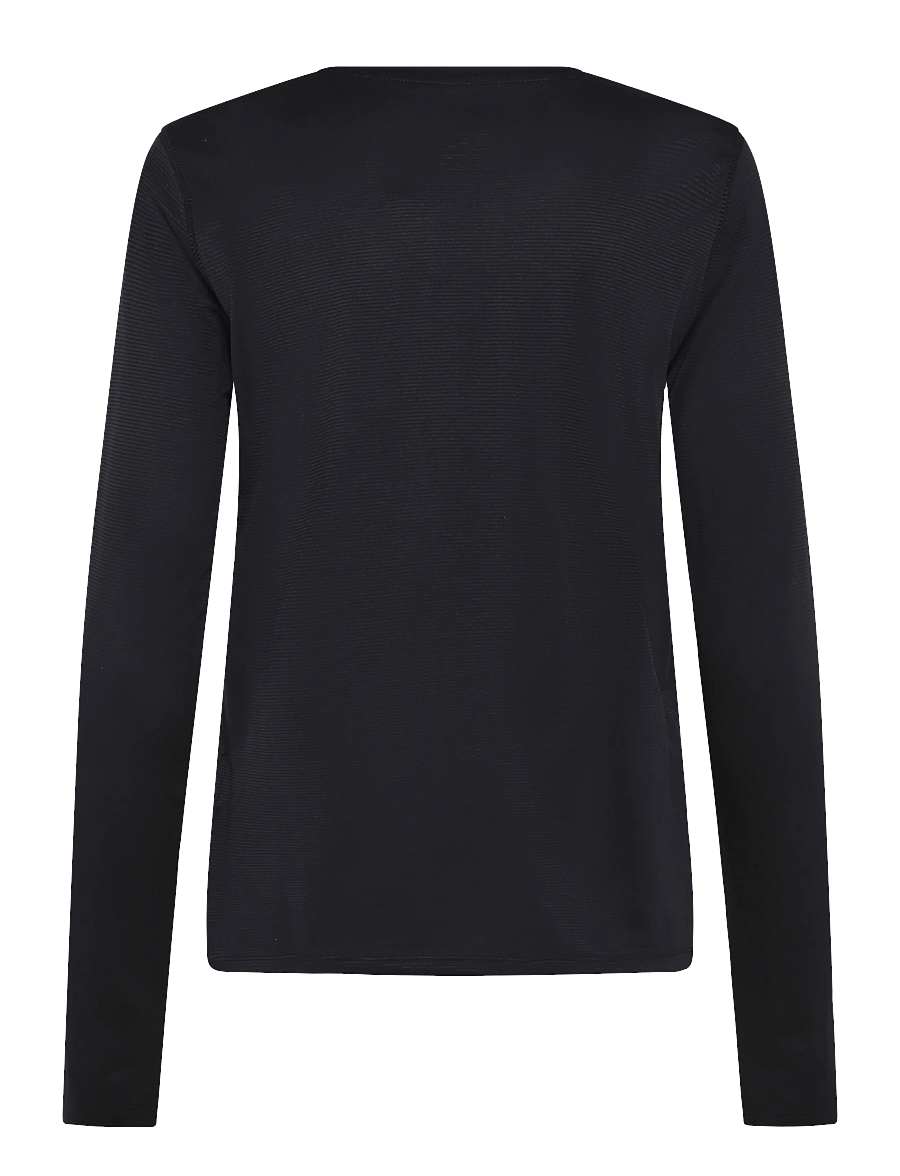 New Balance - Sport Essential Long Sleeve - topi ar garām piedurknēm - black - 1