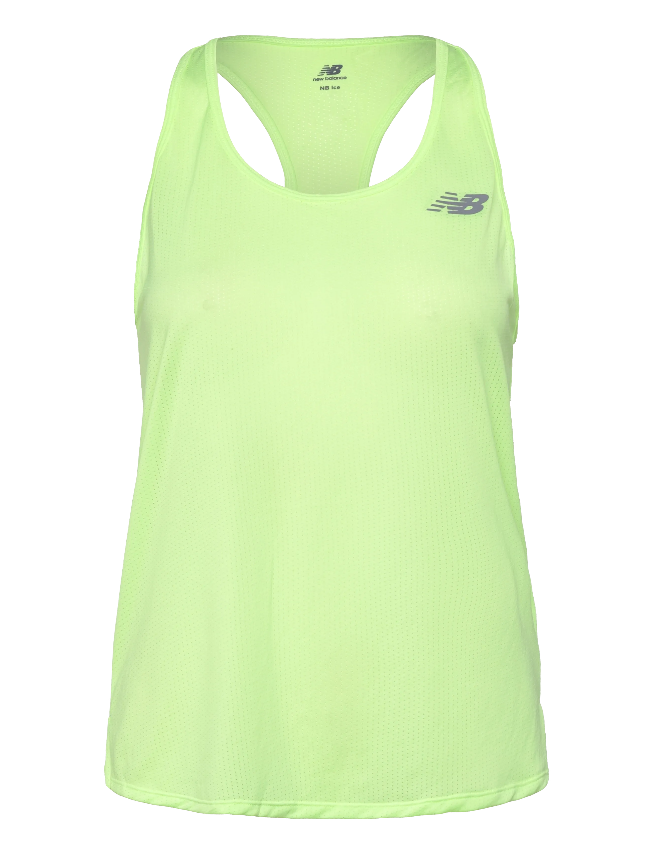 New Balance Athletics Tank - Kläder - AFTERGLOW HEATHER / green