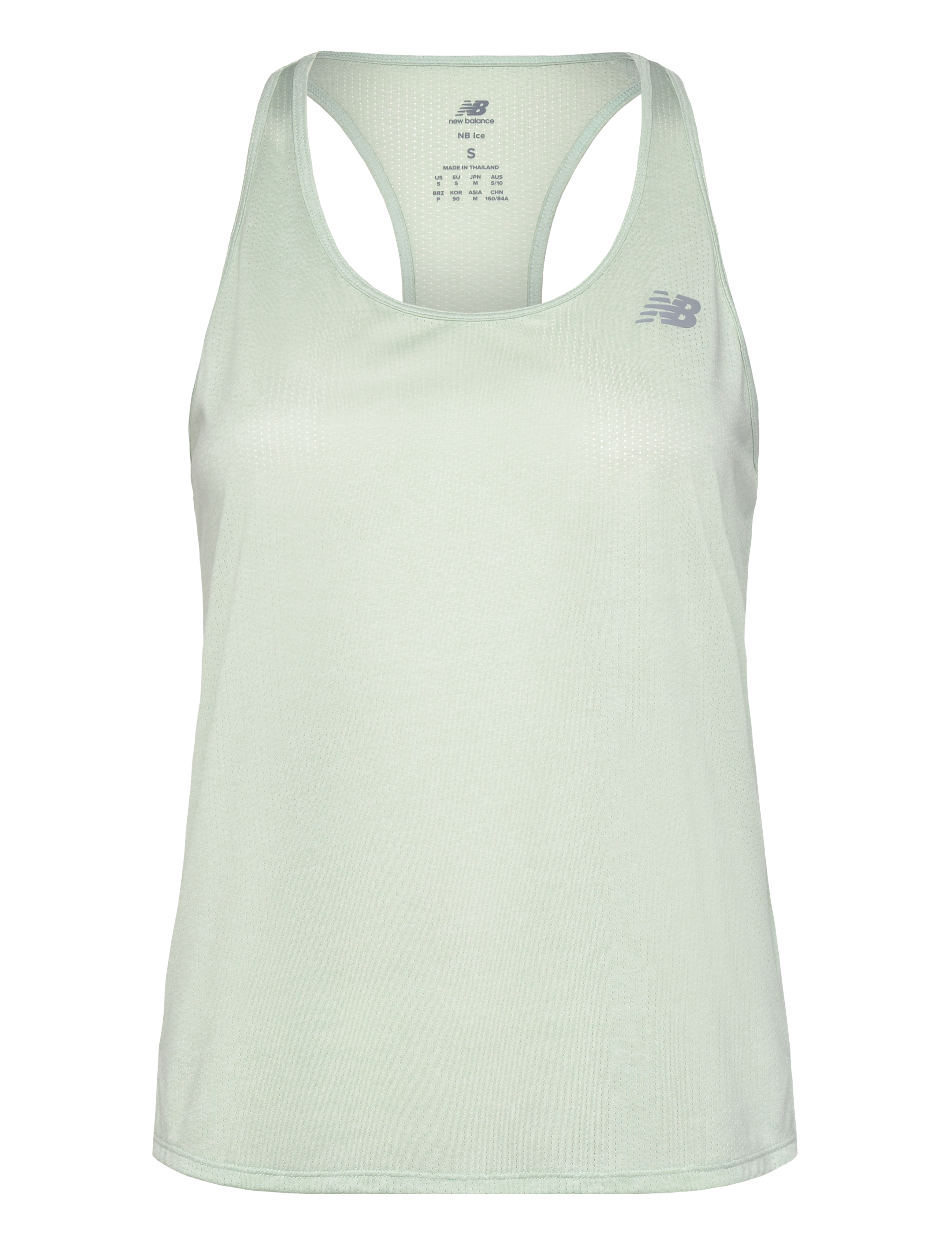 New Balance Athletics Tank - New Balance - CLAY ASH HEATHER / white