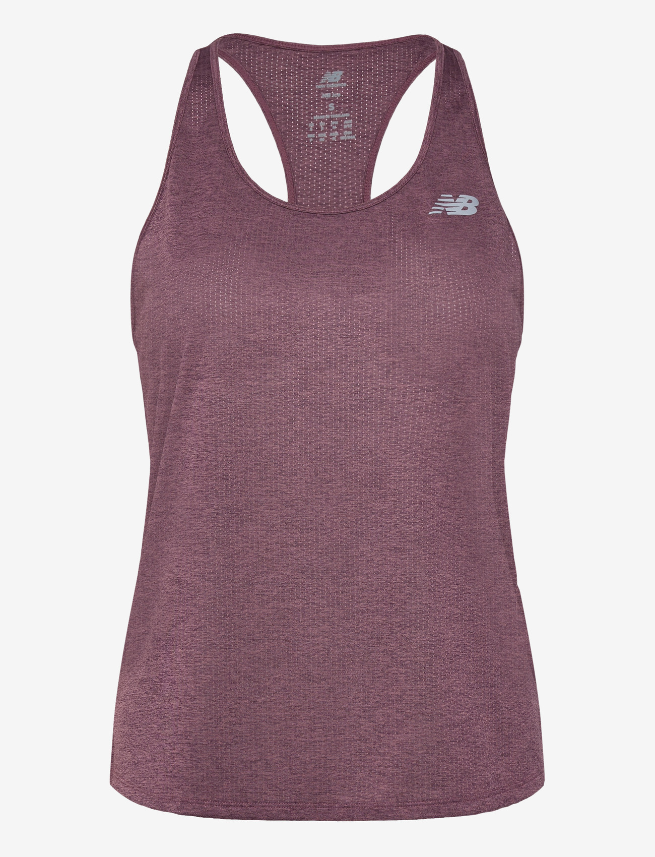 New Balance - Athletics Tank - tank tops - faded plum heather - 0
