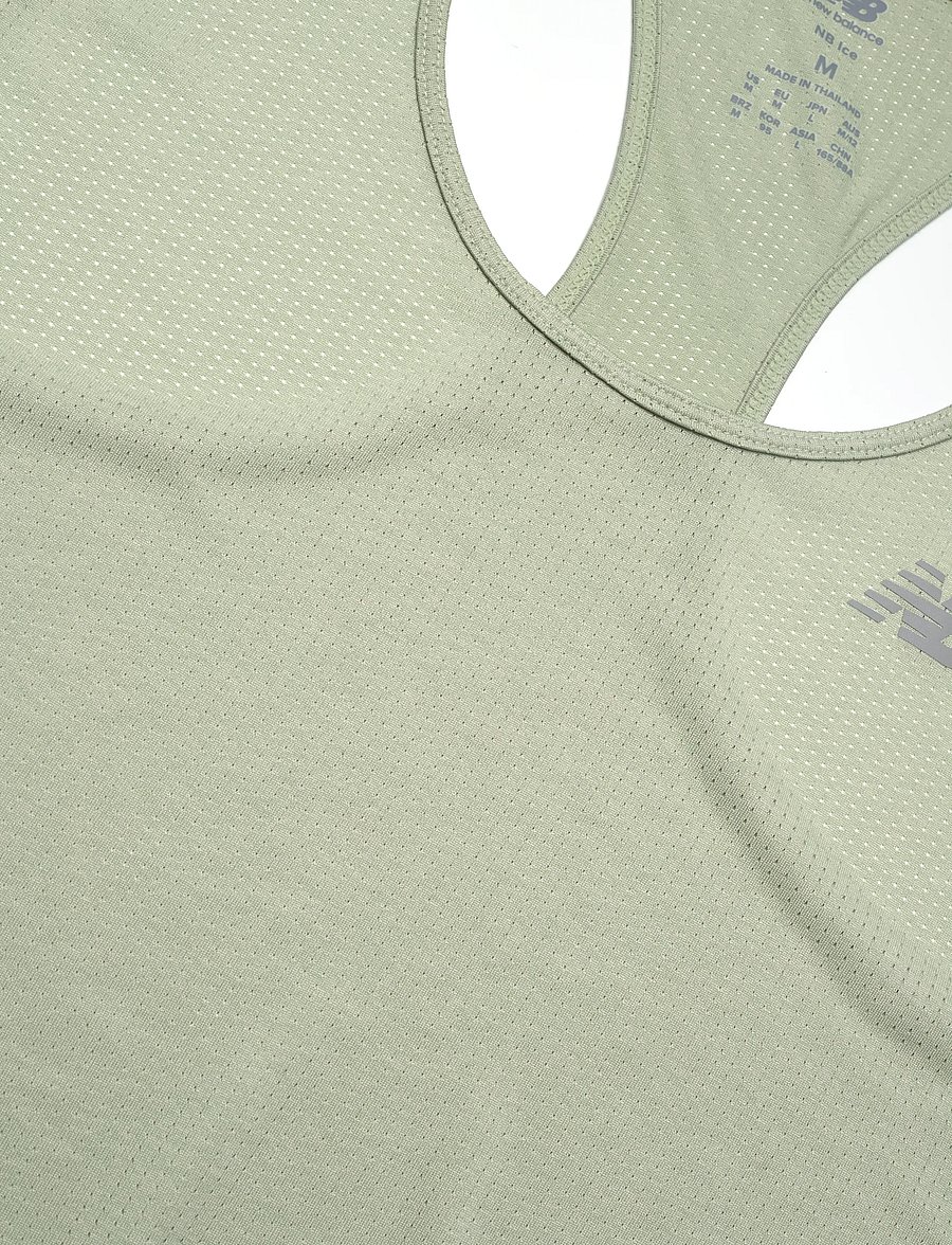 New Balance - Athletics Tank - débardeurs - garter snake heather - 2