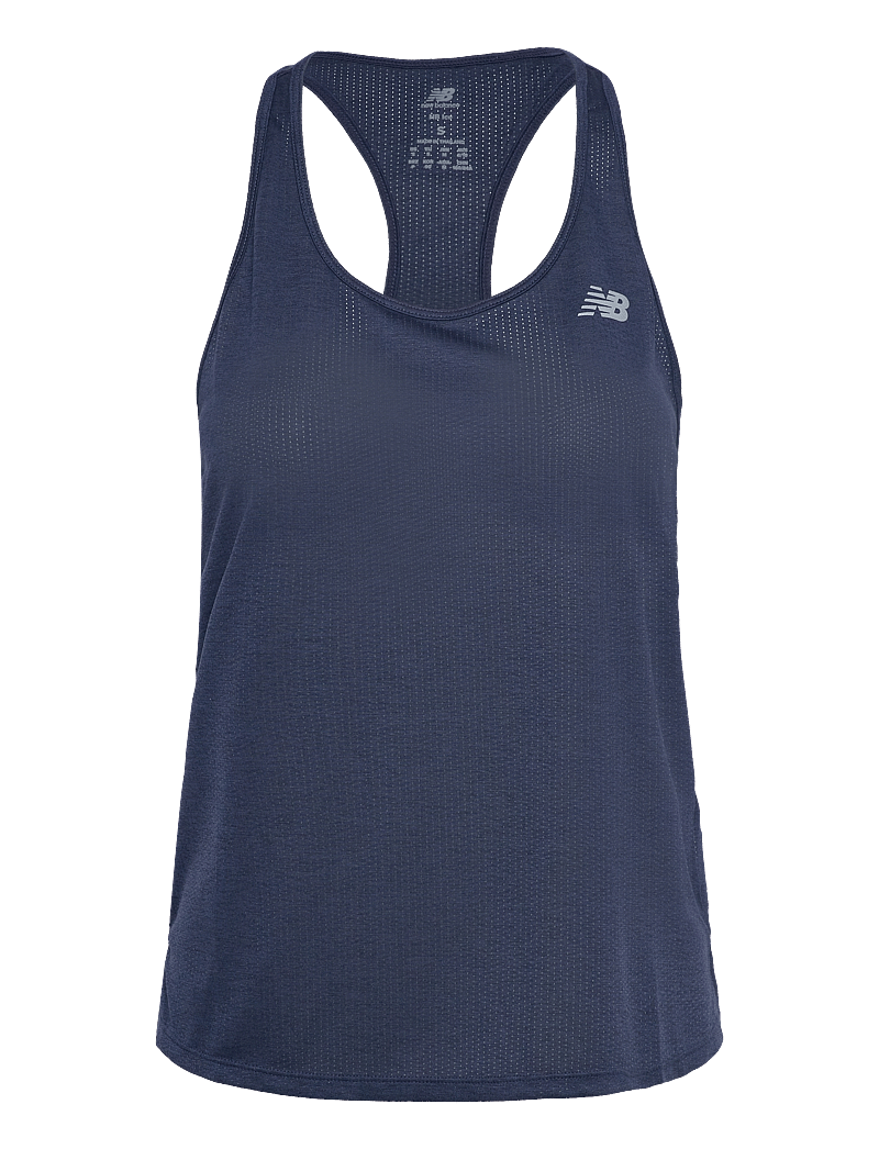 New Balance - Athletics Tank - tank tops - nb navy heather - 0